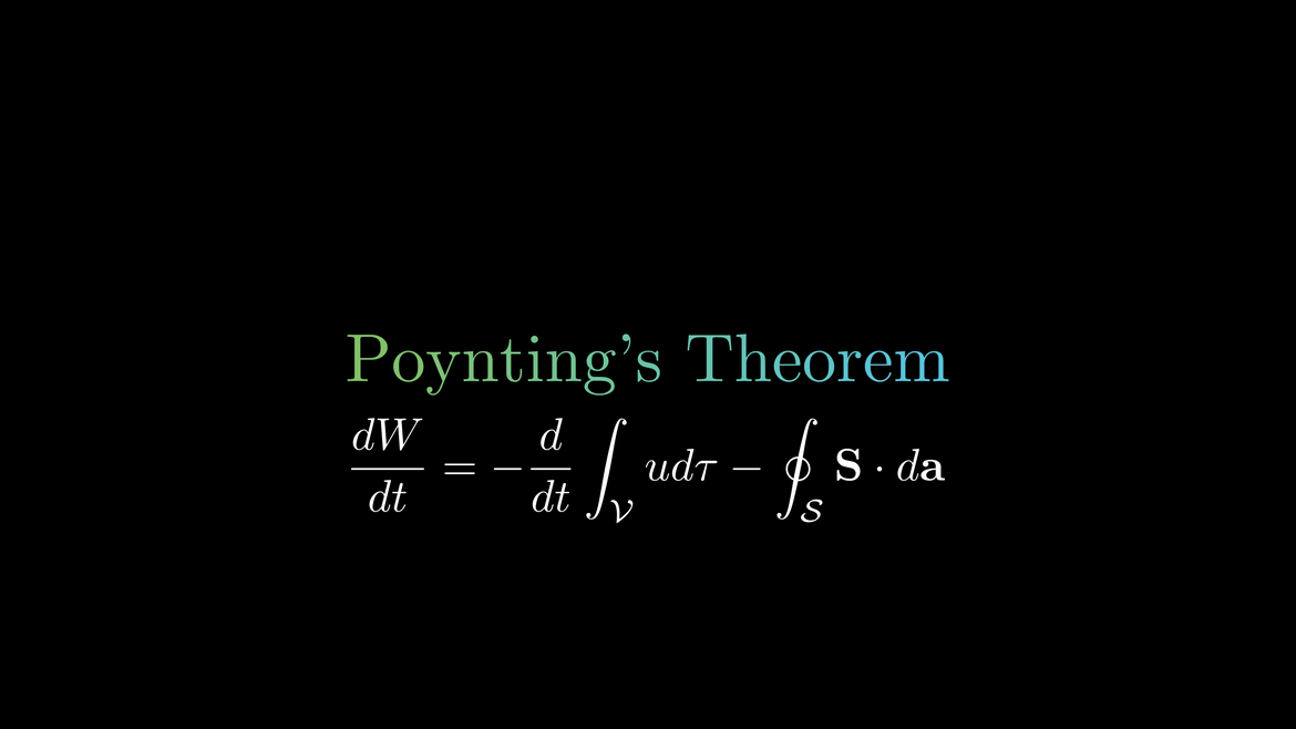 Poynting's theorem